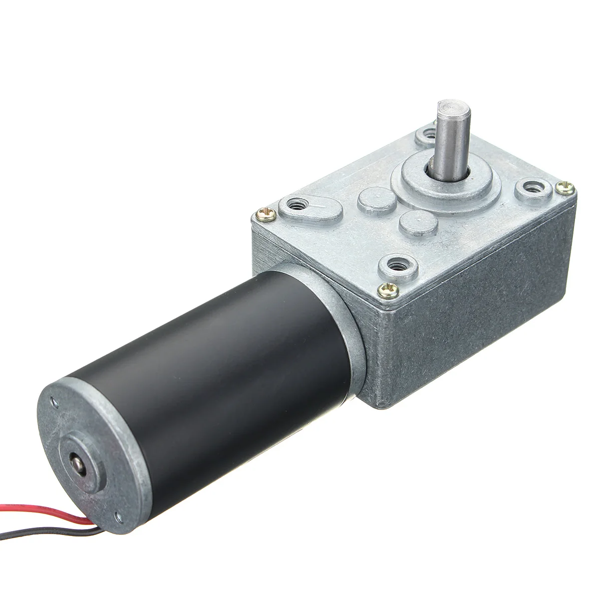 

Electrical Equipment Accessories 12V 24V 80RPM DC Motor Reversible High Power Torque Turbo Worm Electric Geared Motor Reducer