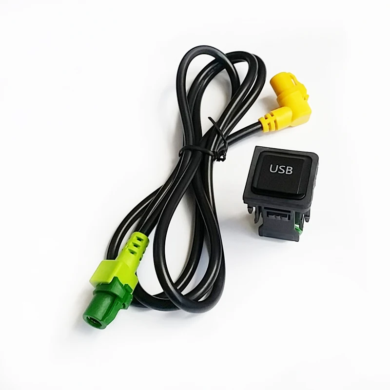 Biurlink RCD510 RNS510 RNS315 RCD310 RCD300 автомобильный AUX USB адаптер аудио кабель переключатель штекер для Volkswagen Passat CC Golf POLO