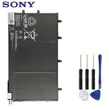 Sony Original Replacement Tablet Battery For SONY Xperia Tablet Z Tablet 1ICP3/65/100-3 LIS3096ERPC Authenic Battery 6000mAh honghay original l13d2e31 tablet battery for lenovo yoga tablet 8 pad b6000 b6000 h b6000 f 60044 60043 l13c2e31 3 75v 6000mah