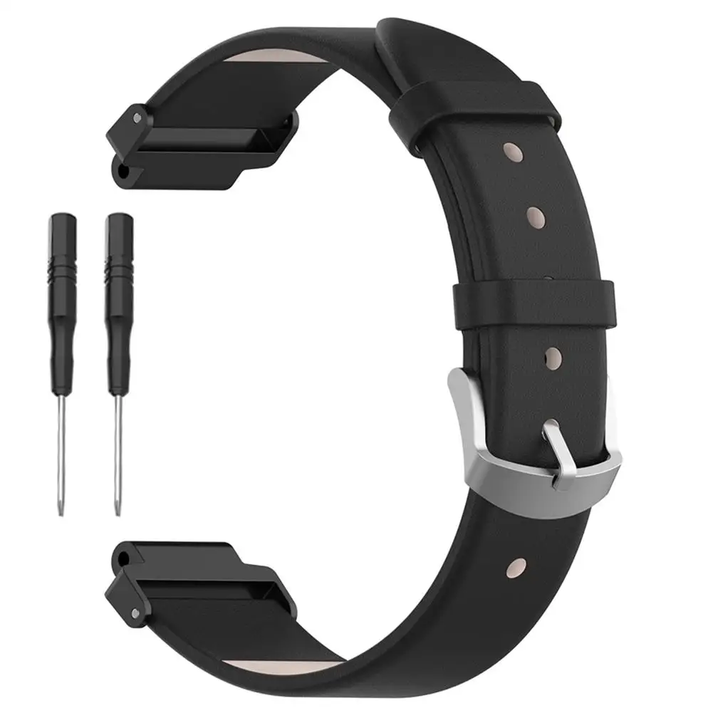 Сменный ремешок из натуральной кожи для наручных часов Garmin Forerunner 230 235 220 620 630 735