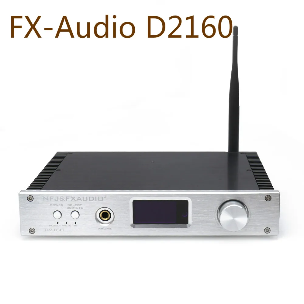 Fx-аудио D2160 HIFI Bluetooth 4,2 150W2 полный цифровой усилитель мощности для наушников Hifi музыкальный усилитель
