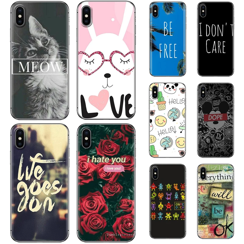 

Soft Phone Case For Alcatel Pixi 4 Plus Power 1C 1X 3 7 3C 3V 3X 5 U5 Plus Cute Cartoon Painted Soft Silicone TPU Shell