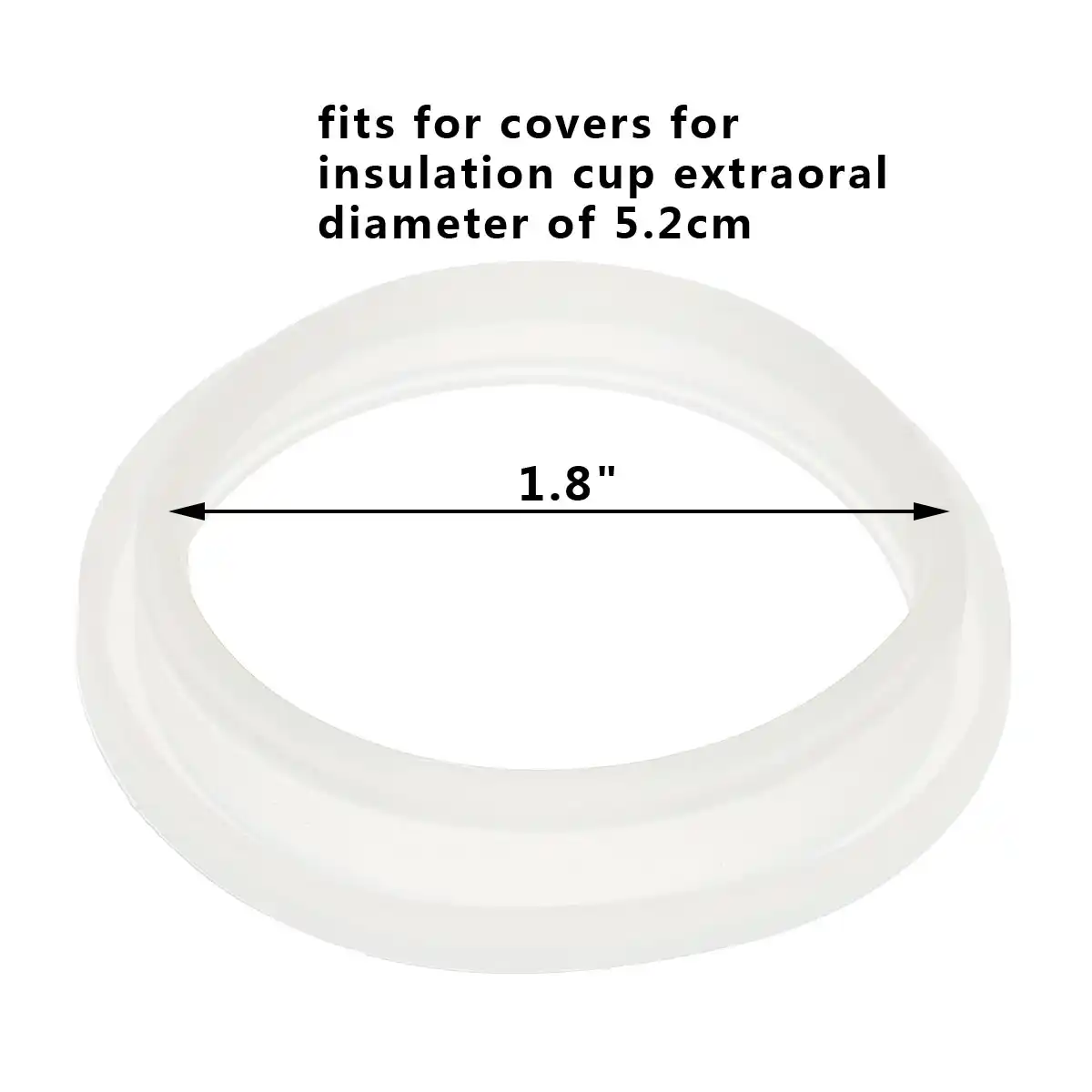 10Pcs Safe Silicone Sealing O Rings Gaskets Vacuum Bottles Sealing Ring
