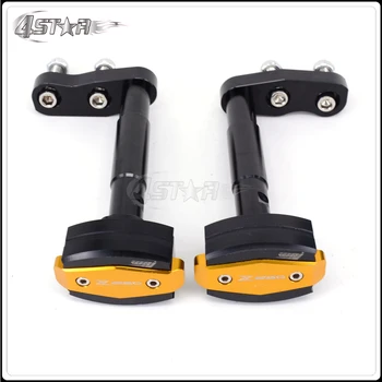 

Motorbike CNC Aluminum Left and Right Frame Slider Anti Crash Pads Protector For KAWASAKI Z250 2013 2014 2015 2016 Street Bike
