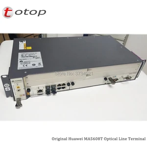 Huawei ma5608t olt with 1*mcud + 1*mpwc, 1ge line optical terminal dc power supply huawei 19 "inch olt ma5608t 1 Item image