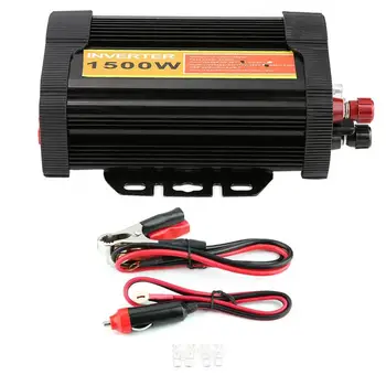 

Car Inverters 12V DC to 110V AC 1500W Car Auto Voltage Transformer Inverter Converter Car Charge accessoire voiture