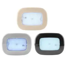 2 Вт 3,7 в светодиодный светильник для чтения, практичный белый светильник, цветной портативный магнитный автомобильный потолочный светильник с зарядкой от USB, ночной Светильник