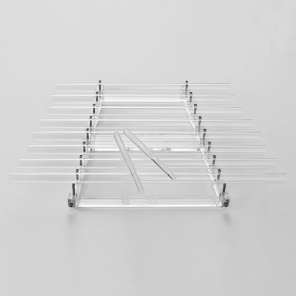 

432Hz Crystal Singing Harp C Key 8 Notes Healing Musical Instrument for Sound Therapy with Mallets Aluminum Carry Case