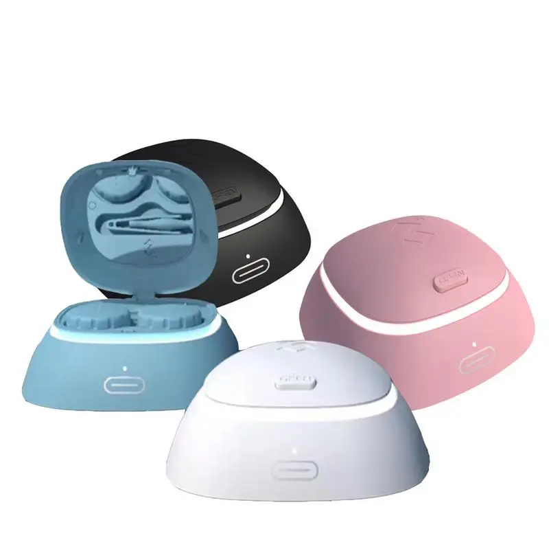  40 Kit de cuidado ocular de miopía lavadora eléctrica USB carga Auto silencio limpio cómodo y trans