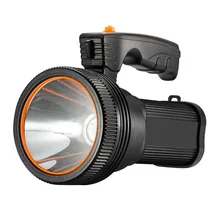 Супер яркий светодиодный прожектор наружный портативный прожектор фонарь перезаряжаемый на 9000ма батарея светодиодный фонарик