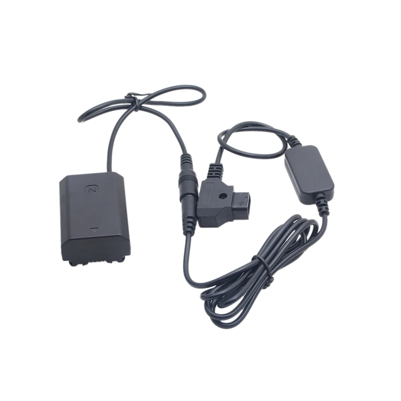 

V-Mount D-Tap To Np-Fz100 Dc Coupler Adapter Dummy Battery For Sony A7Iii A9 A7Riii A7Siii Camera
