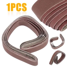 7pcs High performance Aluminium Oxide 80 150 240 320 400 600 1000 Grit Sander Files 2.5cm*106cm Sanding Belts Abrasive Tools