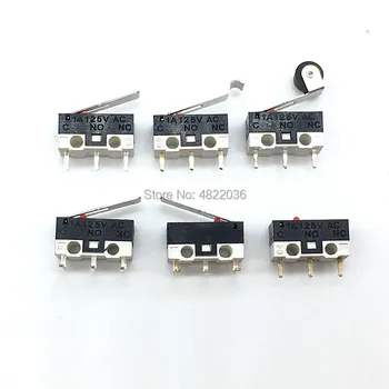 

10pcs Limited Switch Mini Micro Switch 1A 125VAC Mouse Switch 3 Pins