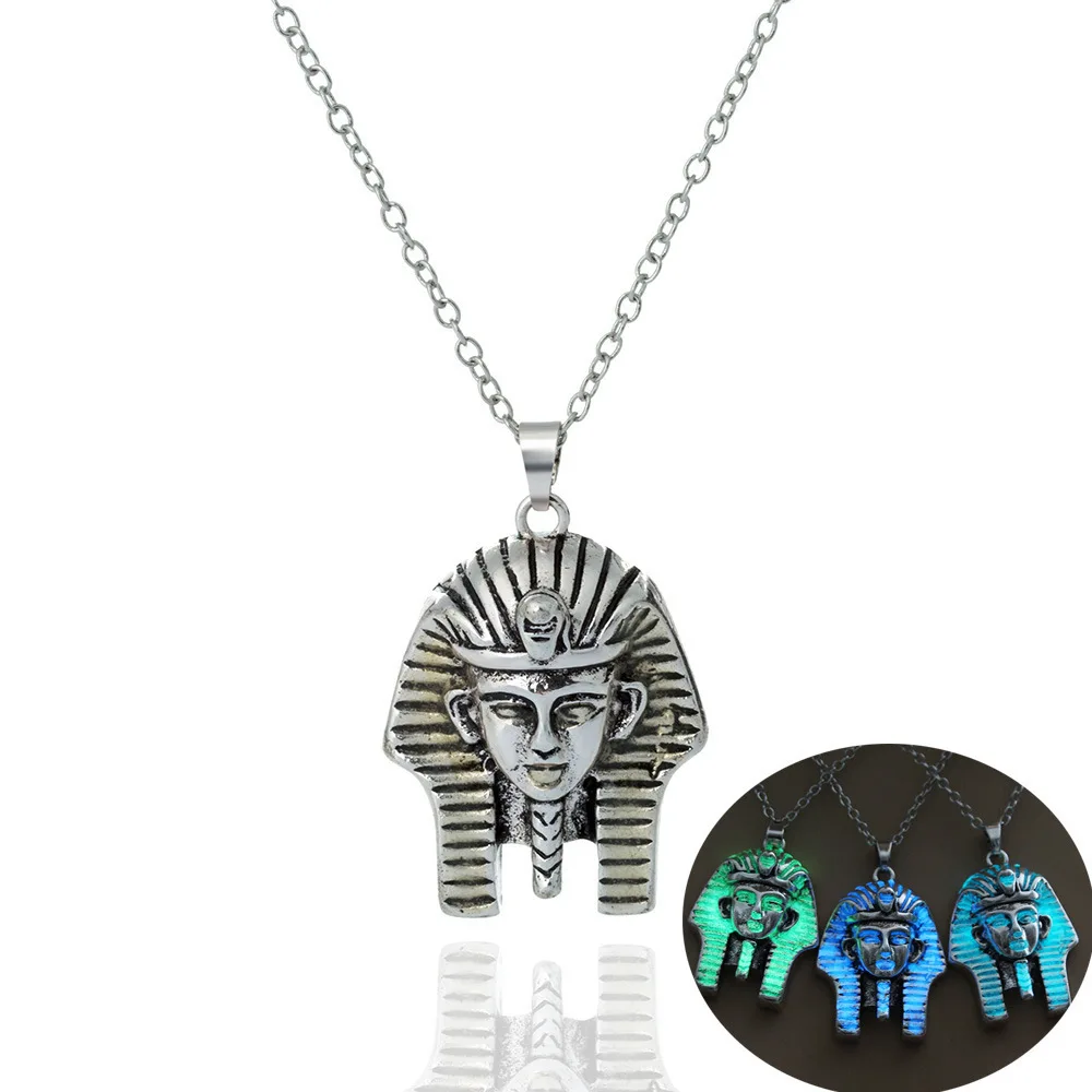 

European Fashion Restore Ancient Ways Necklace Man Egypt Fa Lao Sphinx Pendeloque Cut Foreign Trade Supply Of Goods SHL240 shoul