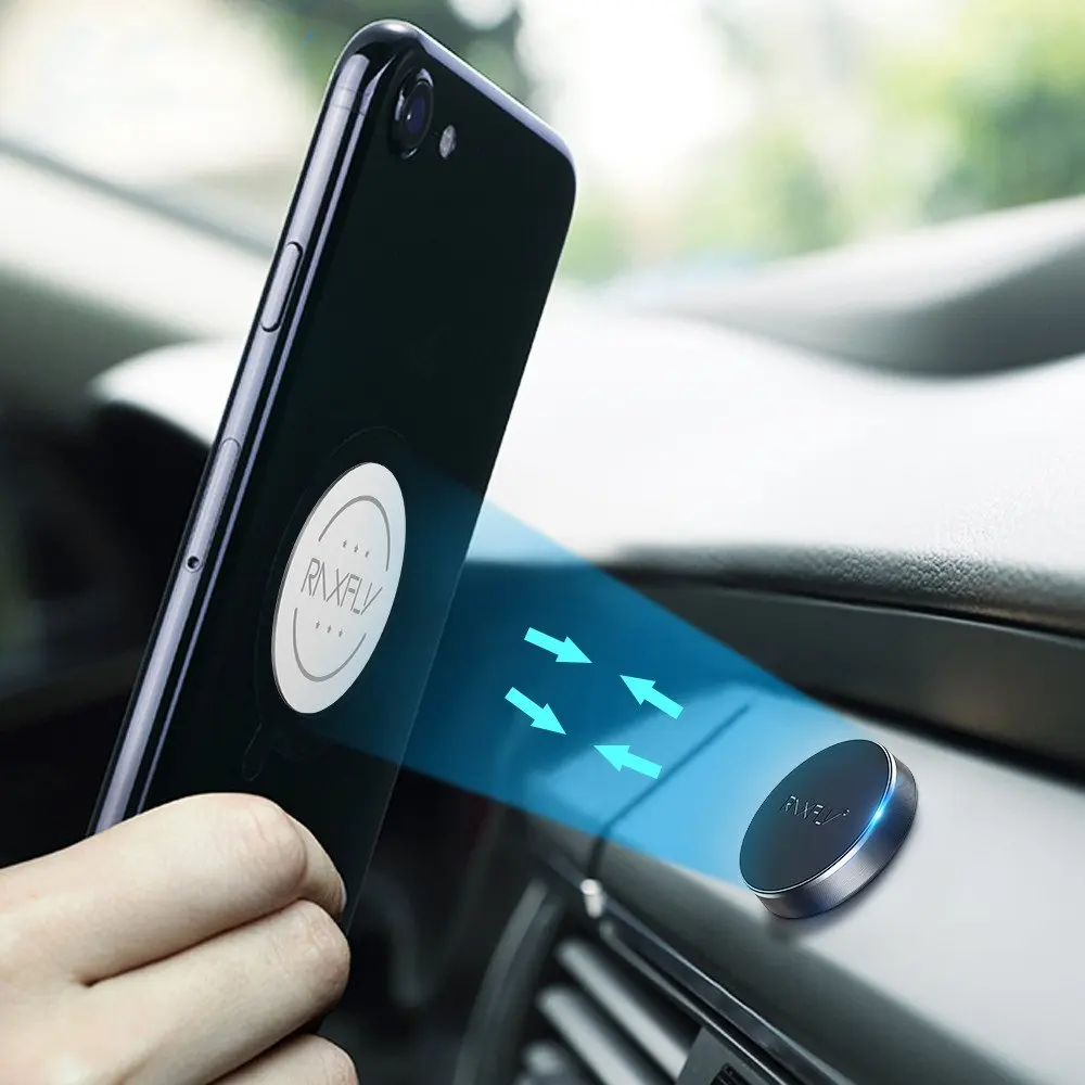 

LOERY Magnetic Holder for Phone in Car Phone Holder Stand Aluminum Alloy Universal Car Mobile Phone Holder Stand