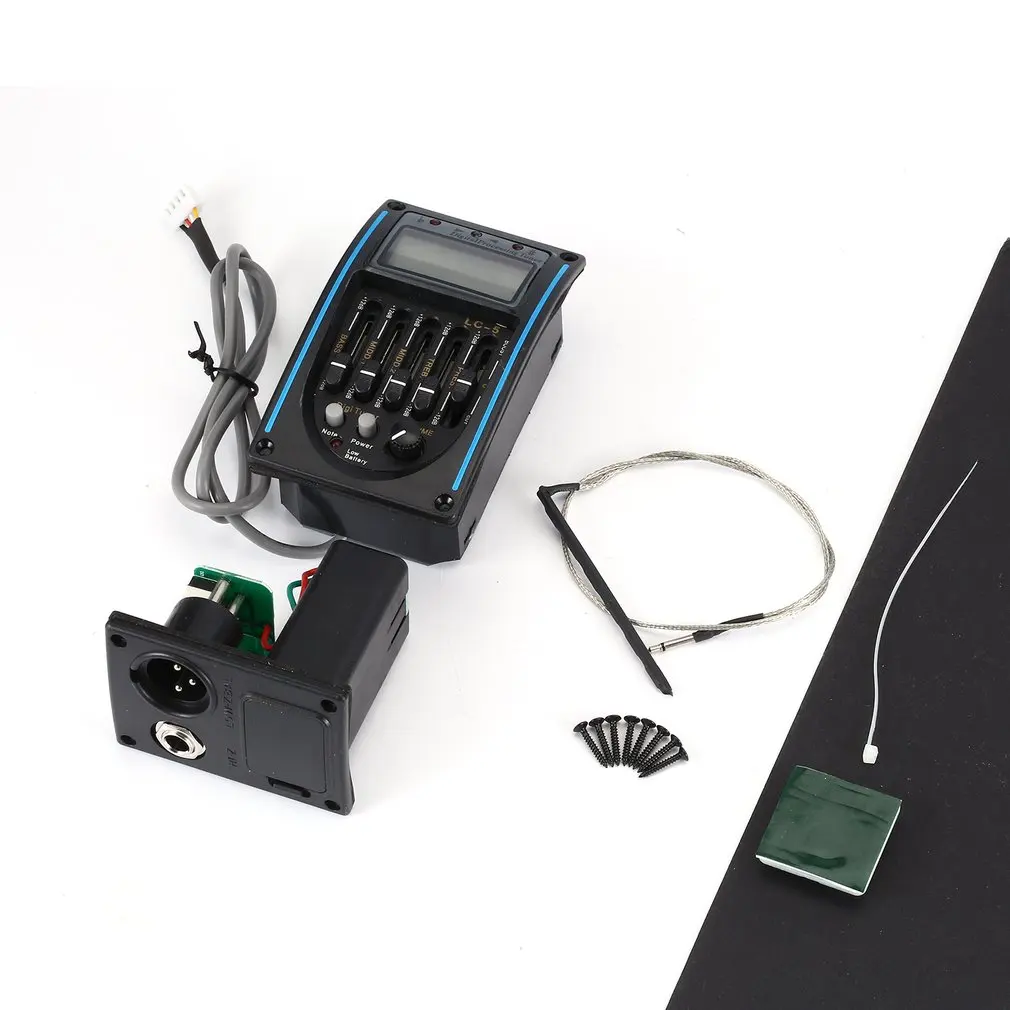

Lc-5 Five-Segment Pickup Used On Many Acoustic Electric Guitars 5-Segment Lcd Tune Ceramic Pick-Up Handle