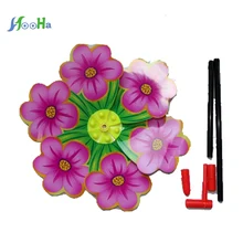 Детский сад ветряная мельница дети с бабочкой Весна цветок тип большая игрушка стойло Горячий Микс