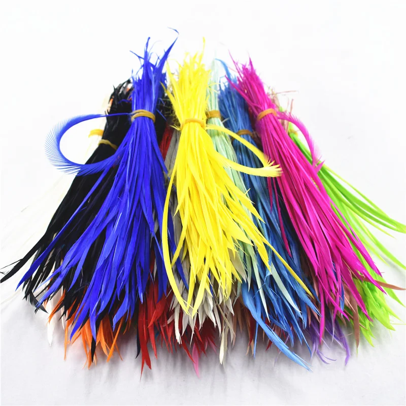 Wholesale20 100pcs/партия одноцветные тонкие мягкие искусственные Мытые гусиные