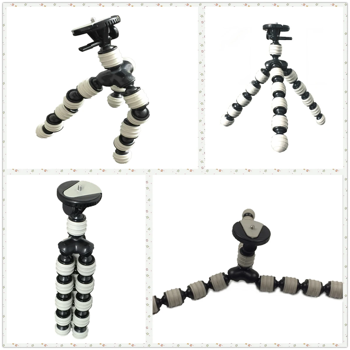 

L/ Phone/Camera Cam DSLR SLR Flexible Tripod Gorilla Octopus Mount Stand Holder Mini Travel Outdoor Cameras Smartphone Tripod