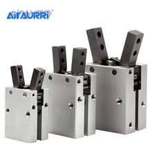 MHC2 10D 16D 20D 25D 32D Double acting pneumatic gripper SMC type angular style aluminium clamps air cylinder manufacturers MHC2 10D 16D 20D 25D 32D Double acting pneumatic gripper SMC type angular style aluminium clamps air cylinder manufacturers