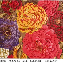 Топ Мода Tapete Подробнее о 6,7 'X 8,3' ручной Узелок толстый плюшевый французский коврик «савонри» ковер сделан на заказ ys-sav007gc88savyg2