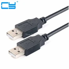 USB 2,0 кабель-удлинитель папа-папа USB адаптер прозрачный синий анти-помехи двойное экранирование 0,3 м 0,5 м 1,5 м 3 м 5 м