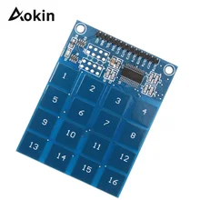 TTP229 16 voies XD-62B Capactive commutateur tactile capteur numérique IC Module plaque de plaque 49.3mm * 64.5mm pour Arduino kit de bricolage(China)