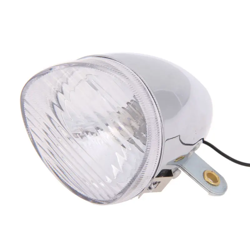 Perfect Bicycle Friction Generator Dynamo Headlight Front Tail Light Set High Quality Cycling Accessories bicycle light 4