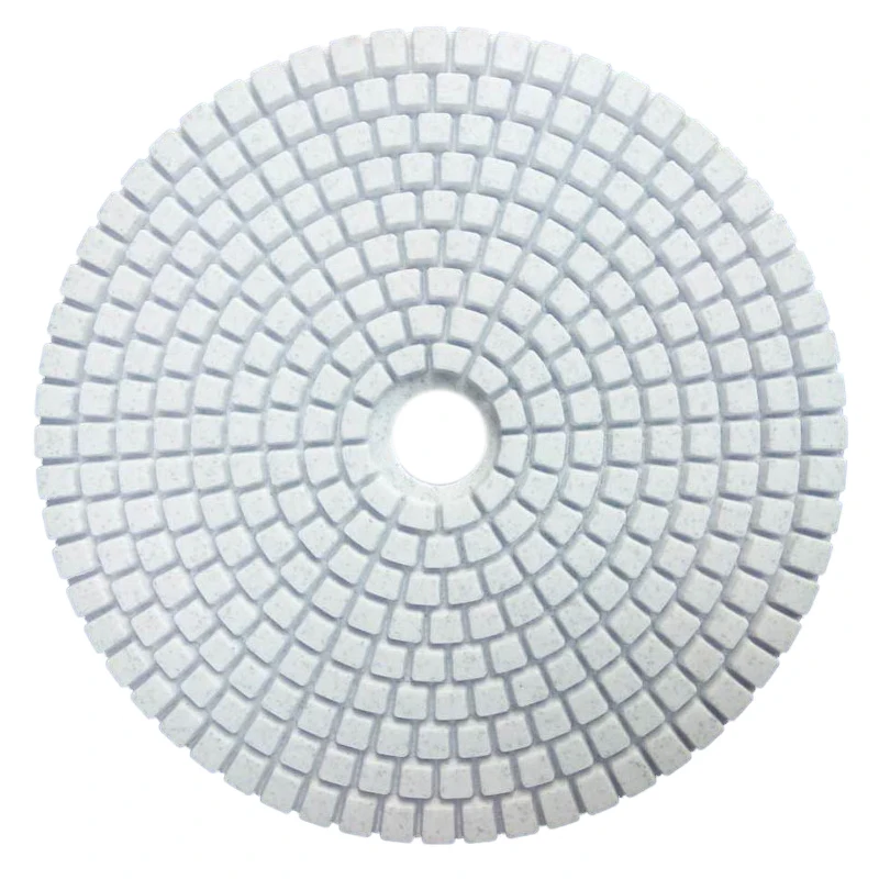 

HHO-5 inch 125mm Wet Diamond Polishing Pads Marble Granite Grits