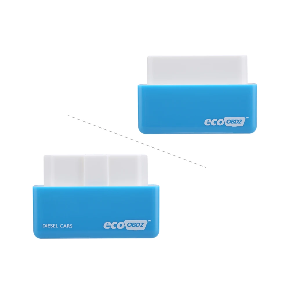 Мини Excelvan Blue Plug and Drive Eco OBD2 прозрачная коробка для настройки микросхем дизельных