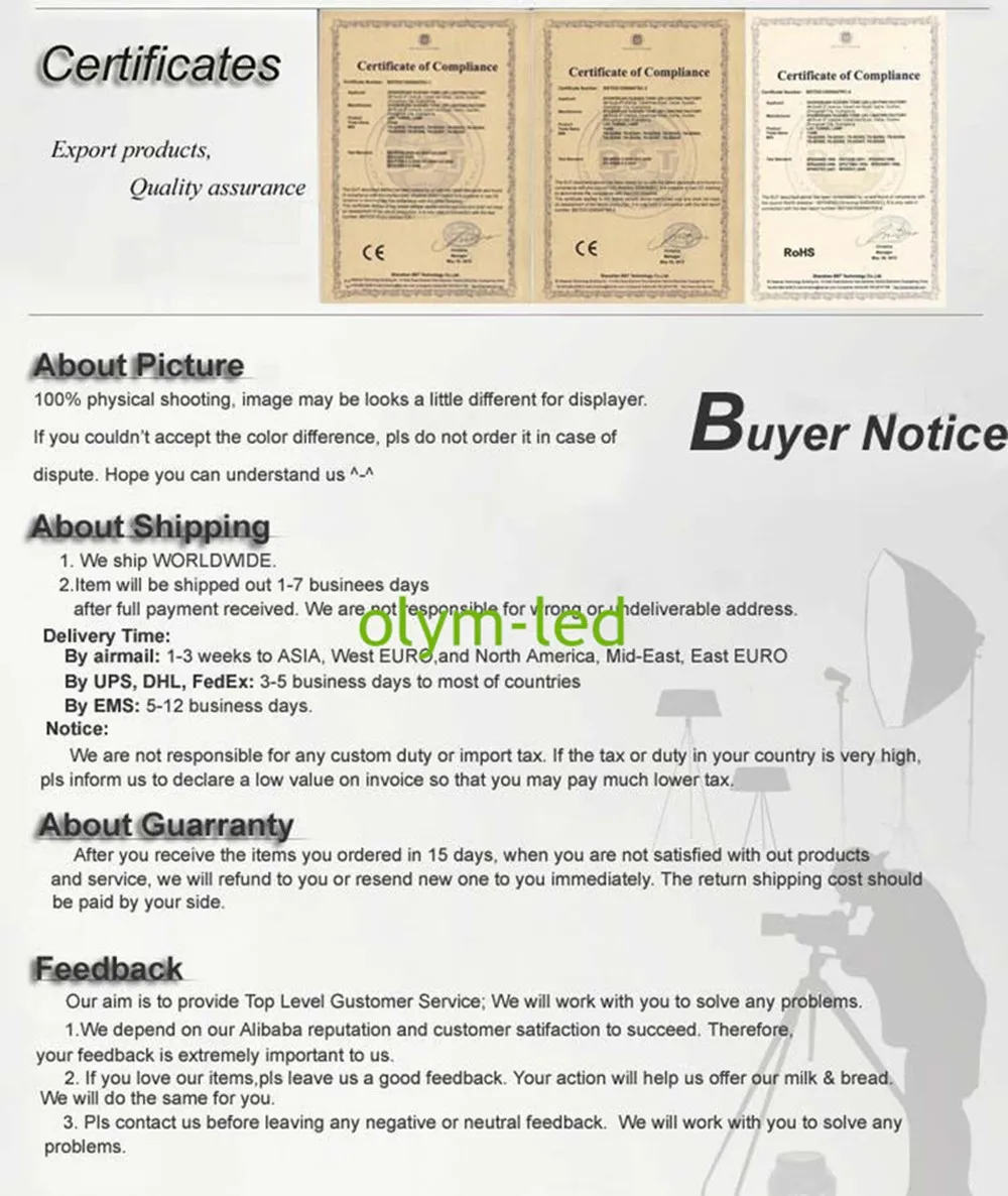 Olym-led ce rohs_1000