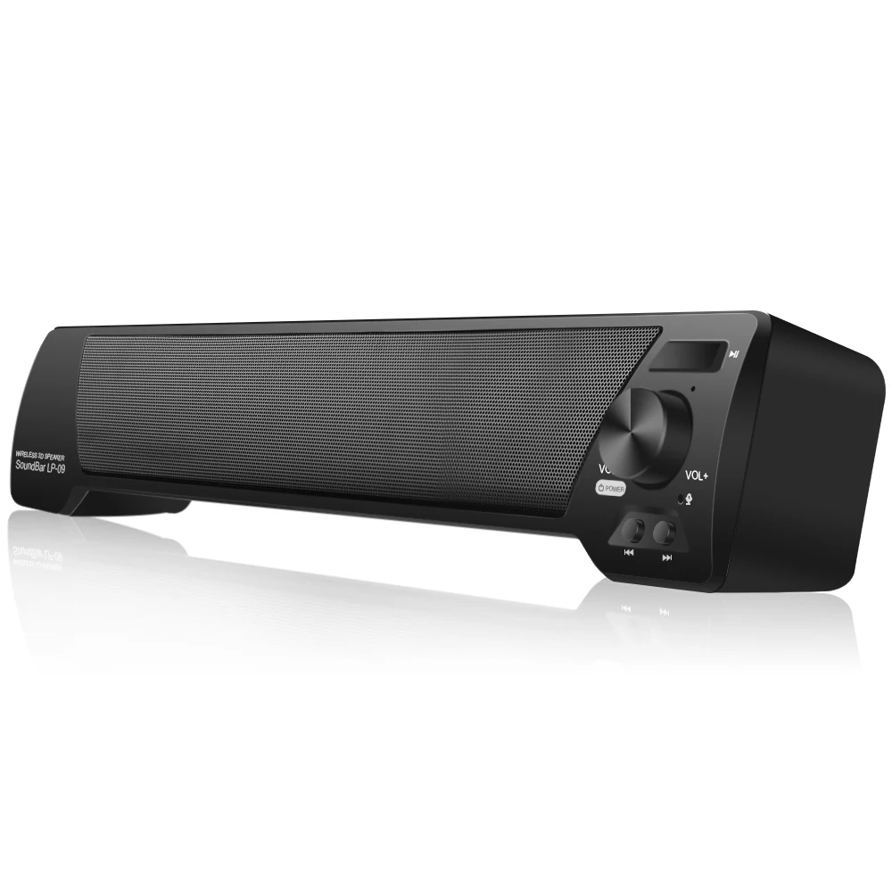 

Bluetooth Speaker Wireless 3D Soundbar with Mic Hnadsfree HIFI Box Subwoofer Speaker Boombox Stereo Portable Speaker