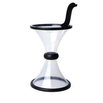 

Creative Transparent Vortex Piggy Bank Gravity Electronic Creative Plastic Piggy Bank Money Box Coin Adults Lock Box 3DCX005