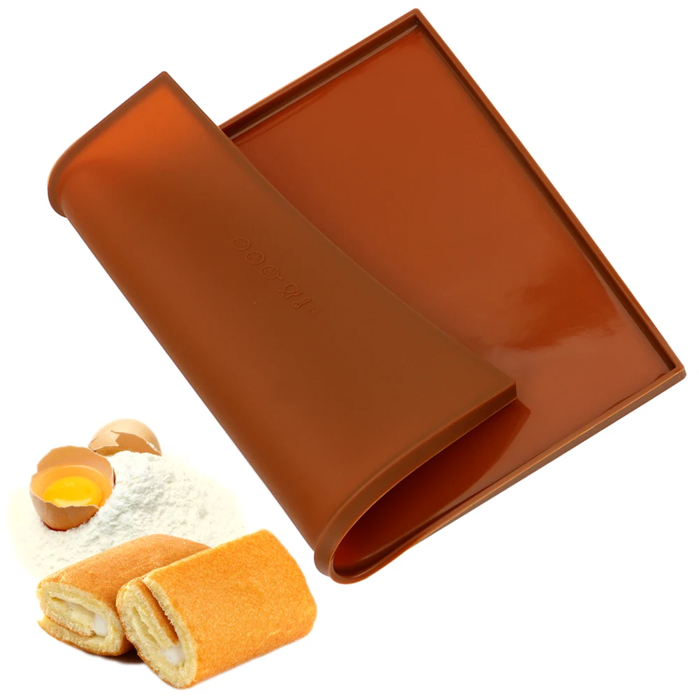 

Useful Baking Macaron Cake Pad Non-stick Silicone Baking Rug Mat Oven Mat Cake Roll Mat Pastry Tools Swiss Roll Pad