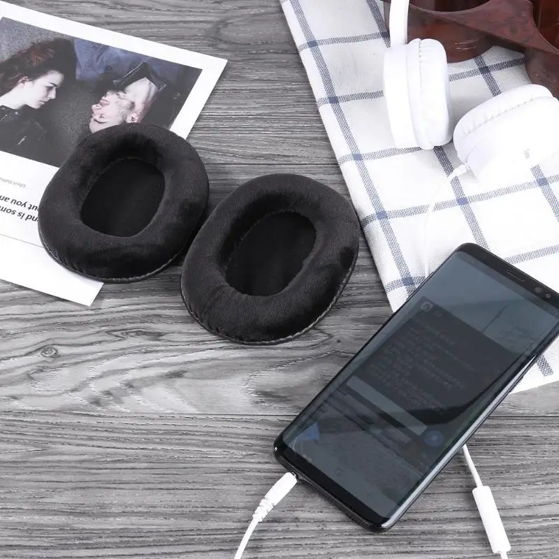 1 пара сменные амбушюры подушки пены Чехол для Audio Technica ATH M50 наушники|Аксессуары