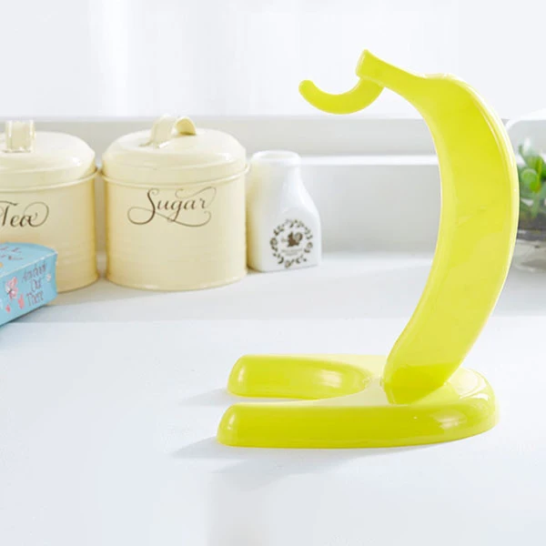 

Creative Plastic Banana Hanger organizer Floor Type Fruit Holder Rack Kitchen Storage Organizer Fruit Tool Kitchen Accessories