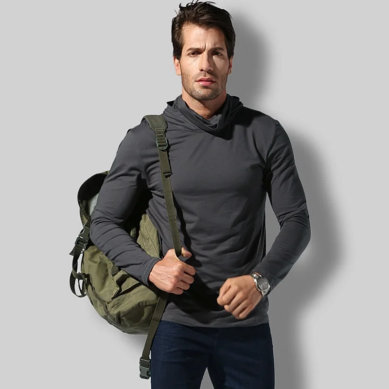 Military Hoodies Mens Turtleneck Hoody 2019 Male Clothes Style Long-Sleeved Men Sweatshirt Fashion 