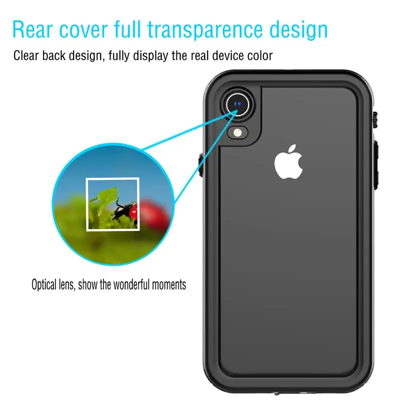 Водостойкие Чехлы для телефона для iPhone Xs Max/Xr пылезащитный чехол 360 градусов Защита противоударный чехол для телефона для iPhone Xr/Xs Max