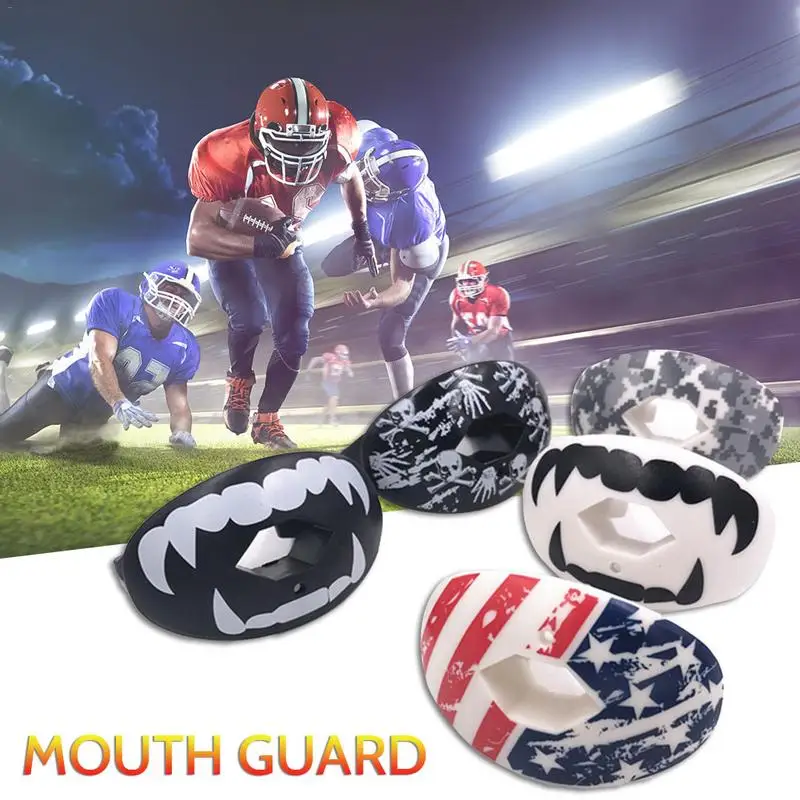 1 unid Rugby de Gel de sílice de dientes frenillos Oral guardián protección de fútbol, baloncesto de protección de dientes tirantes