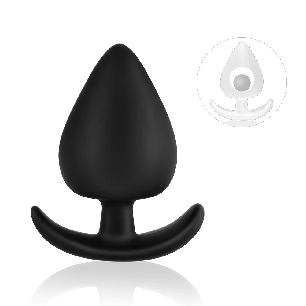 Utimi Anal Sex Toys Plug Medical Grade Butt for Relaxation Steel Ball Included |