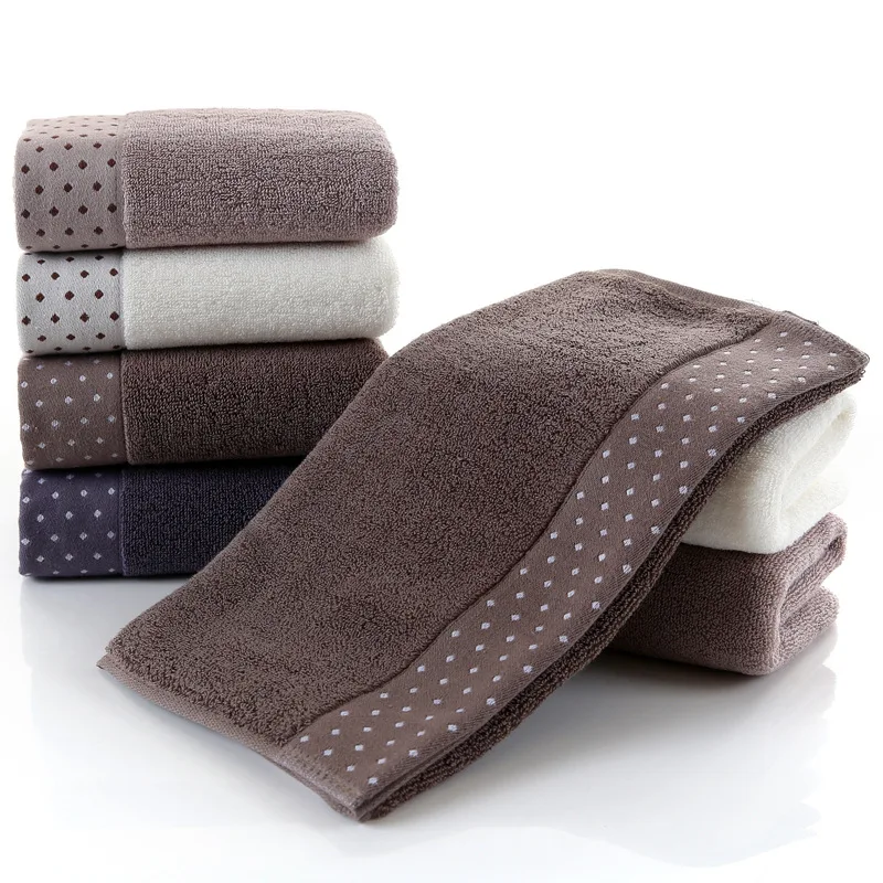 

34*76cm 100% Cotton Hair Towels Bamboo Beach Bath Towels for Adults Luxury Hand Face Sheet Soft Quick-dry Face Towels Gem Cloth