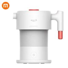 Горячий Xiaomi Mijia Deerma мини электрический чайник для воды 304 нержавеющая сталь 600 мл ручной чайник мгновенного нагрева портативный для путешествий