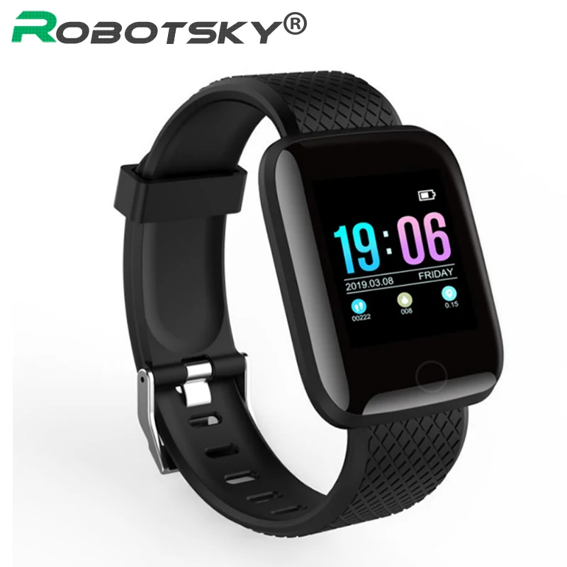 Robotsky D13 Смарт-часы для мужчин сенсорный экран Smartwatch для женщин монитор сердечного ритма Спорт фитнес-трекер для Android IOS Телефон