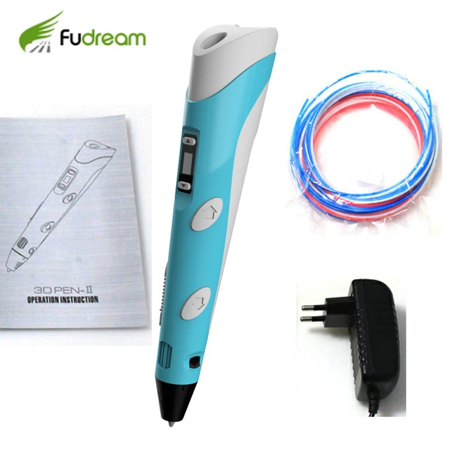 Cheap Fudream 3d pen 3 d 3d printer pen painting tool 200m filament 3d handle Smart Child