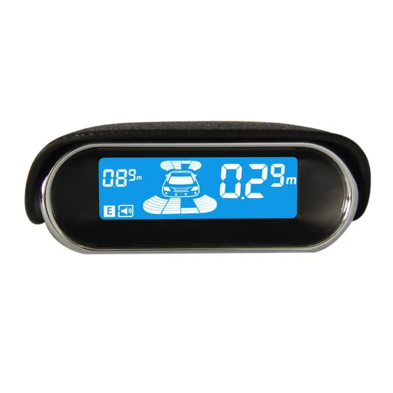 

Car Parking Radar System Digital LED Auto Parking Sensor With 8 Rear Front Monitoring Sensors Auto Reverse Backup Radar Kit