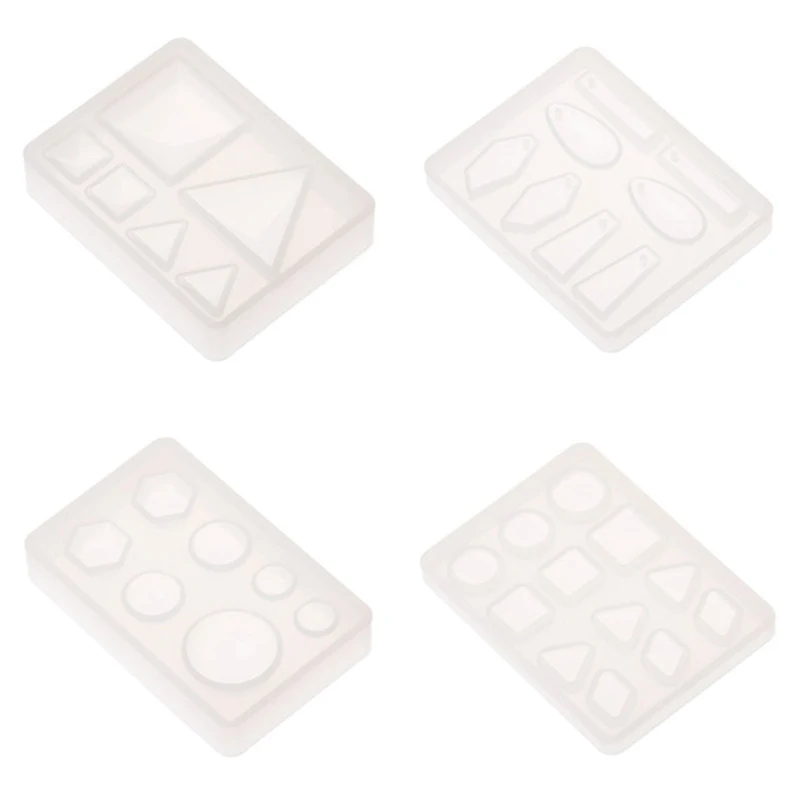 

Silicone Mold Diy Geometric Triple-cornered Mirror Craft Jewelry Making Decorative Resin Molds Tool For Jewelry