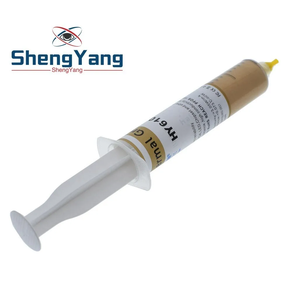 Cpu cooler 30g Conductive Heatsink Plaster Thermal Paste Large Needle Cooler For CPU Heatsink Heat Sink for PC HY-610 Cpu cooler 30g Conductive Heatsink Plaster Thermal Paste Large Needle Cooler For CPU Heatsink Heat Sink for PC HY-610