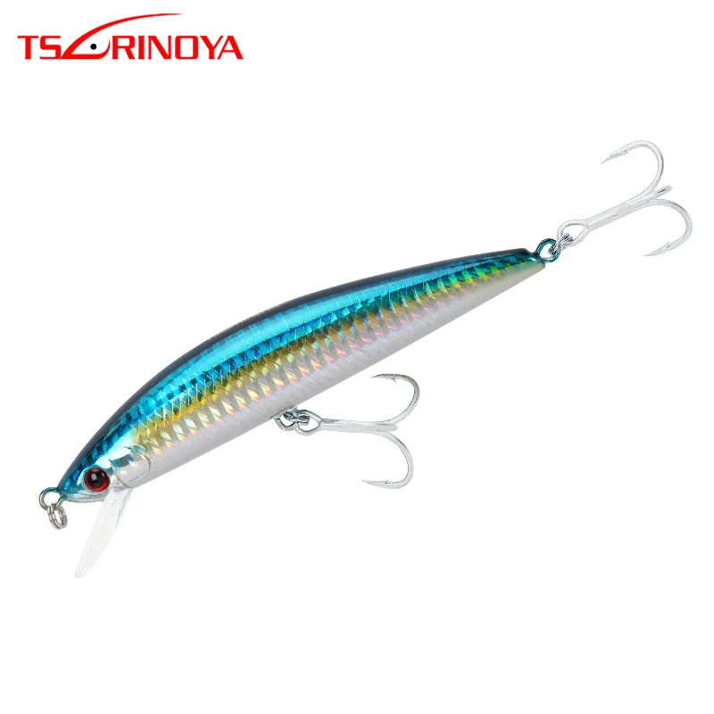 

TSURINOYA DW37 Sinking MINNOW 120mm 40g Big Minnow Fihsing Lures Artificial Hard Bait Salt Water Lure