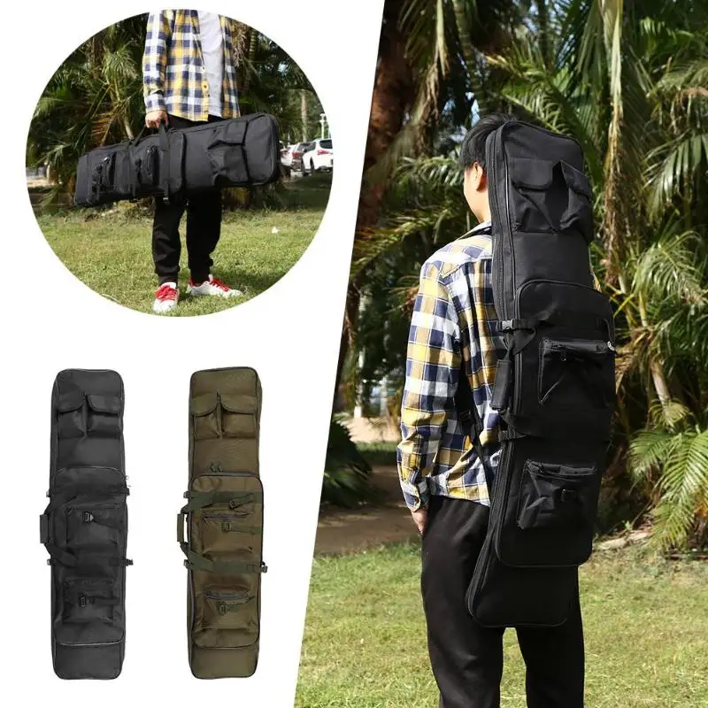 

Fishing Backpack Portable Multifunction Nylon Waterproof Outdoor Fishing Rod Bag Case Fish Tackle Storage Case Bag Pesca Tools