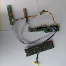 TV HDMI AV VGA USB TV56 LCD LED driver Controller board kit Card DIY For LTN160AT01 1366X768 Panel screen